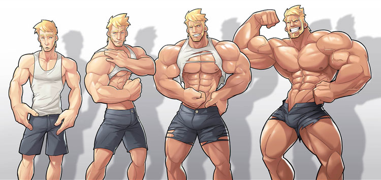 Testosteron und Muskelaufbau